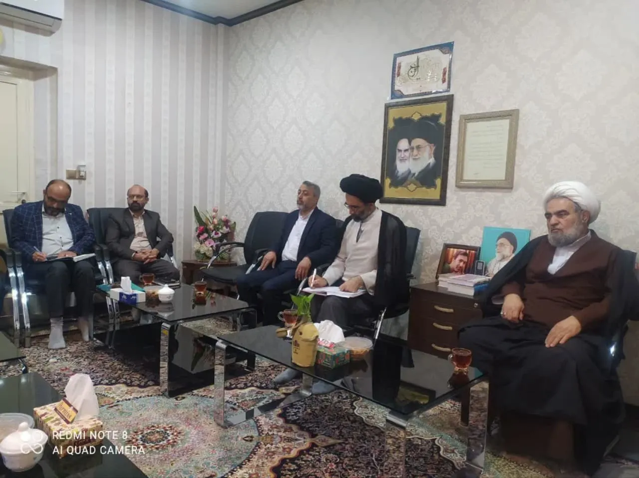 نخستین جلسه شورای اقامه نماز آموزش و پرورش کاشان