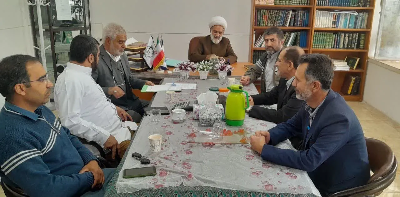 جلسه پیگیری ساخت مسجد فارس