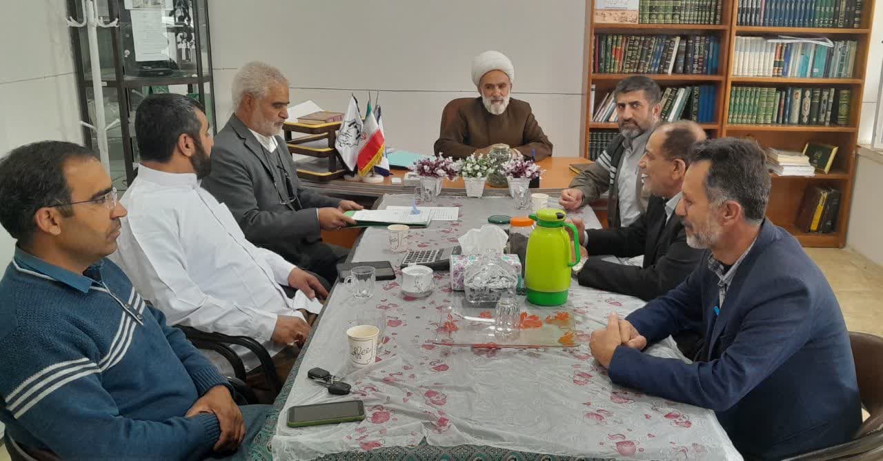 جلسه پیگیری ساخت مسجد فارس