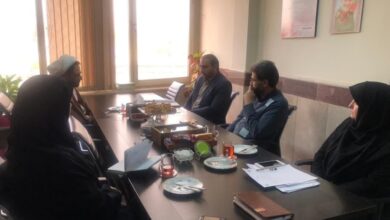 جلسه شورای اقامه نماز اداره کل انتقال خون کرمانشاه برگزار شد