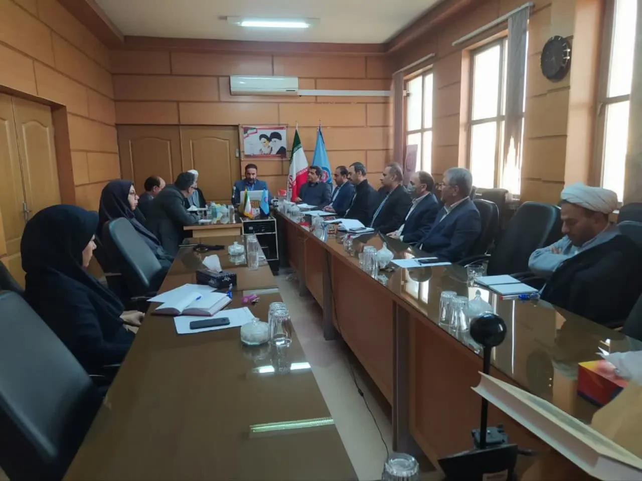 جلسه شورای اقامه نماز مرکز فنی حرفه ای استان کرمانشاه برگزار گردید