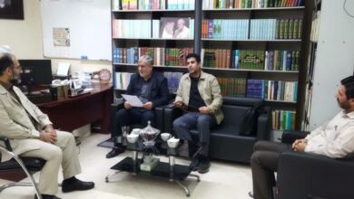دیدار با مدیر حج و زیارت