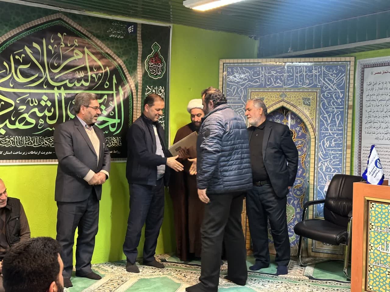 نمازخانه جدید اداره کل ارتباطات زیرساخت گلستان افتتاح شد
