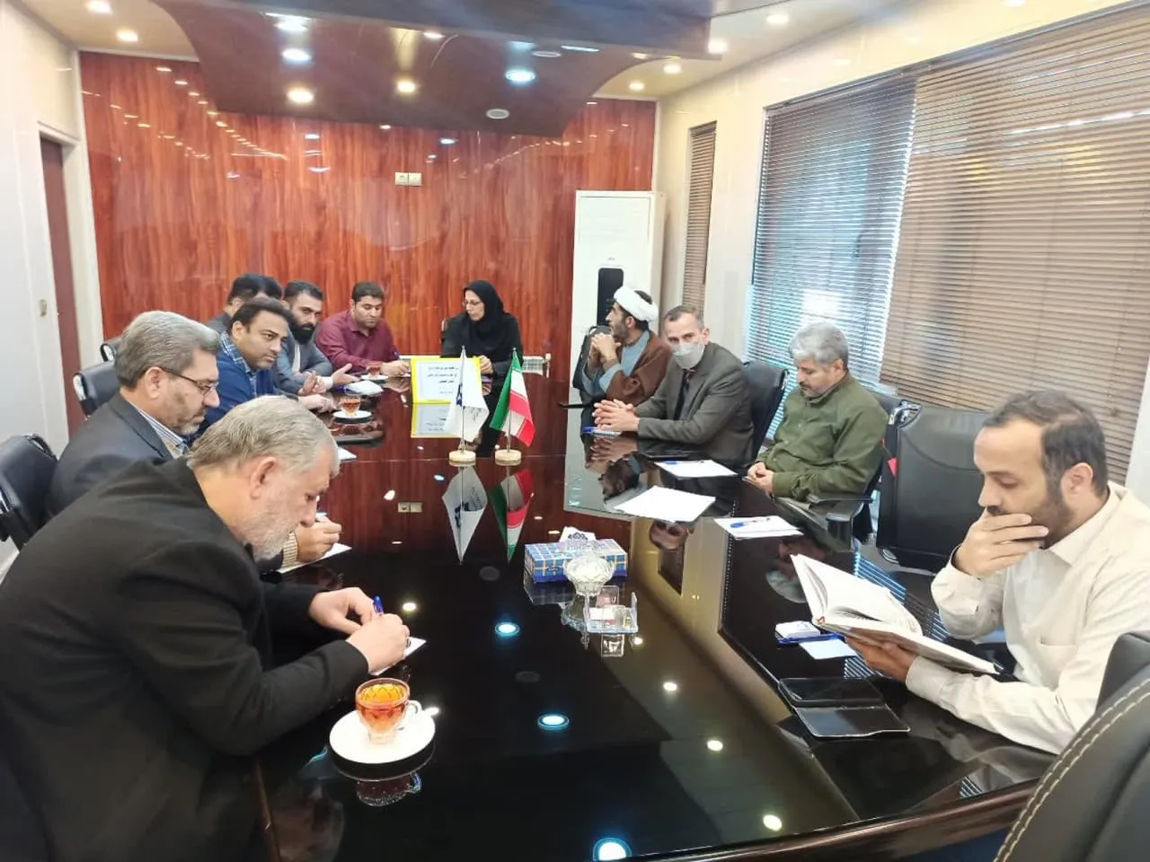 مراسم تجلیل از فعالان نماز جمعیت هلال احمر گلستان