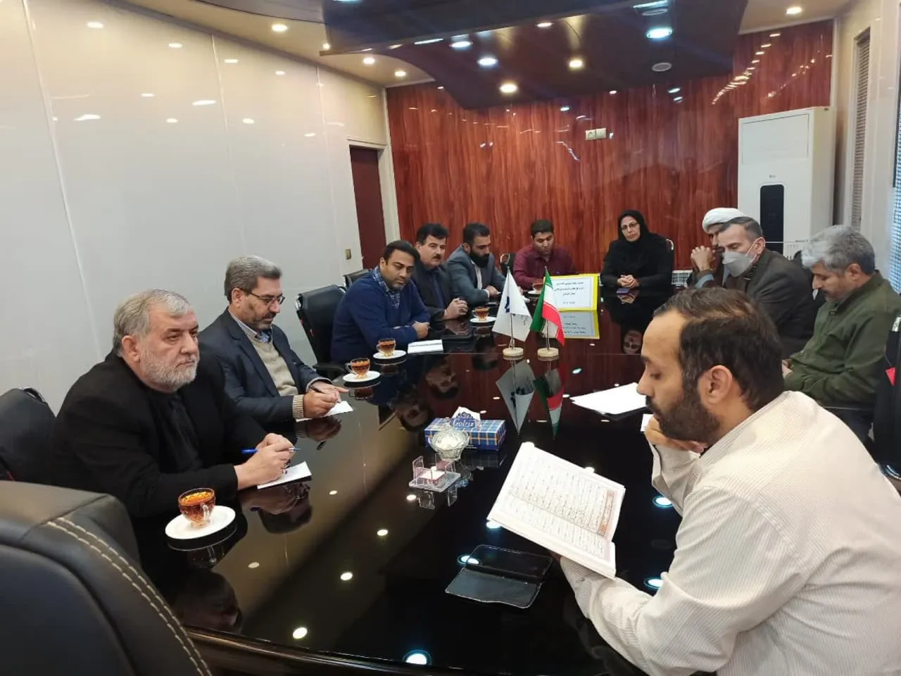 مراسم تجلیل از فعالان نماز جمعیت هلال احمر گلستان