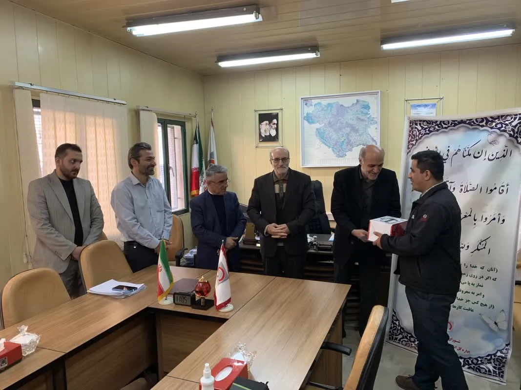 تقدیر از فعالین نمازی انتقال خون استان کردستان