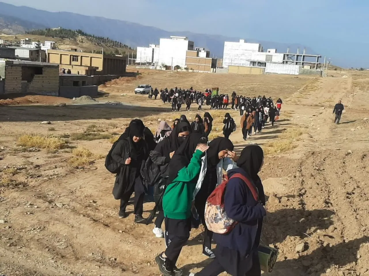 اردو نمازی در شهرستان بدره برگزار شد
