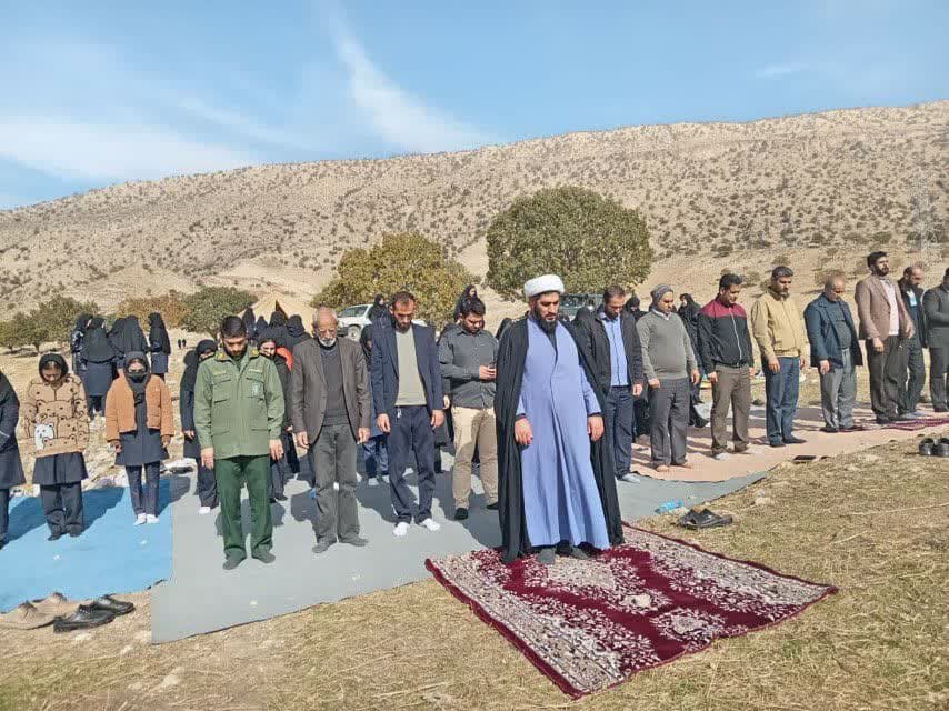 اردو نمازی در شهرستان بدره برگزار شد