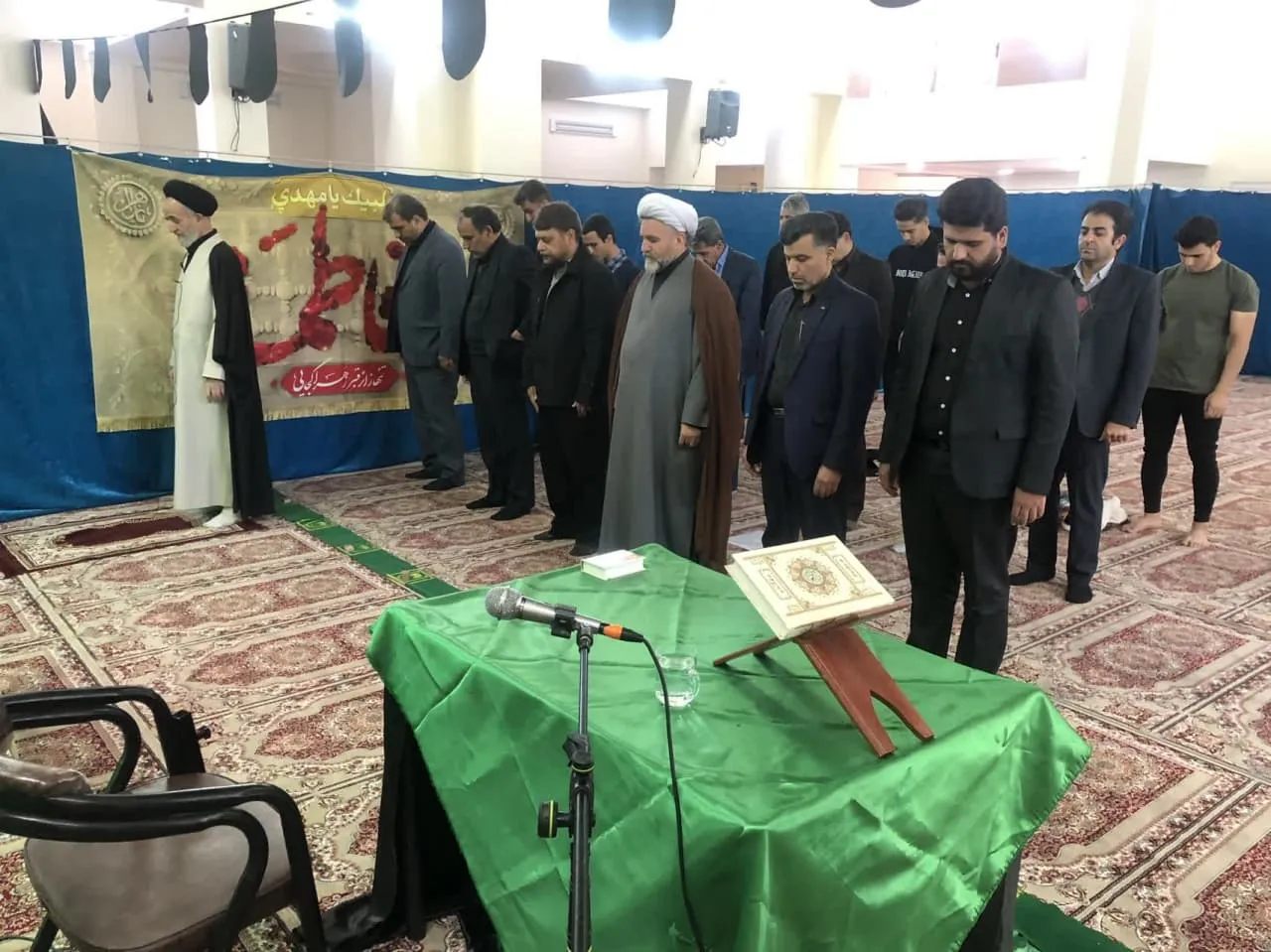 اقامه نماز وحدت در دانشگاه آزاد اسلامی رفسنجان