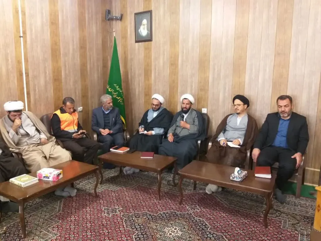 جلسه شورای اقامه نماز شهرستان سامان برگزار شد