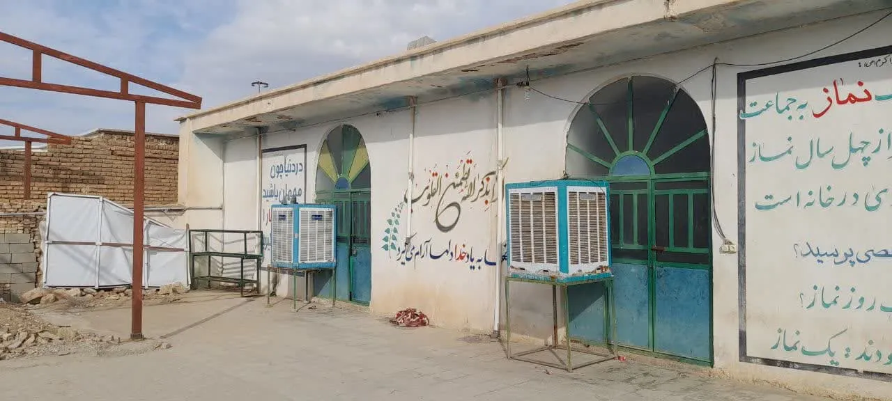 بازدید کارشناس برنامه ریزی، نظارت و ارزیابی استان از مسجد امام رضا (ع) کوهدشت