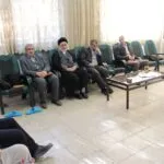 مدیر ستاد اقامه نماز با مدیریت دبیرستان پاسداران دیدار کرد