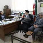 مدیر ستاد اقامه نماز با مدیریت دبیرستان پاسداران دیدار کرد