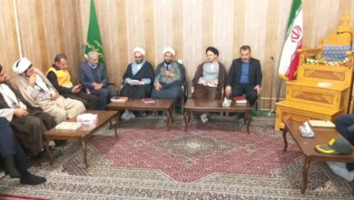 جلسه شورای اقامه نماز شهرستان سامان برگزار شد