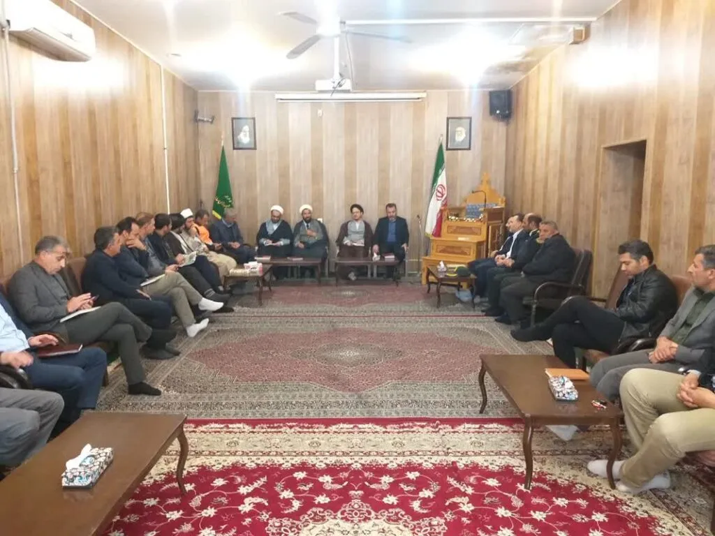جلسه شورای اقامه نماز شهرستان سامان برگزار شد