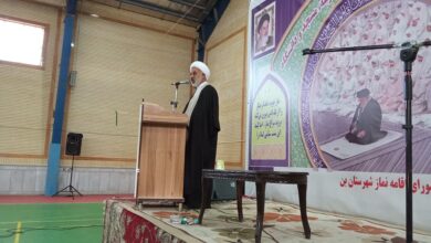اجلاس نماز شهرستان بن برگزار شد
