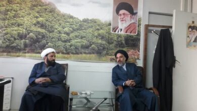 بازدید از روند تعمیر و توسعه نمازخانه اداره کل منابع طبیعی و آبخیزداری استان