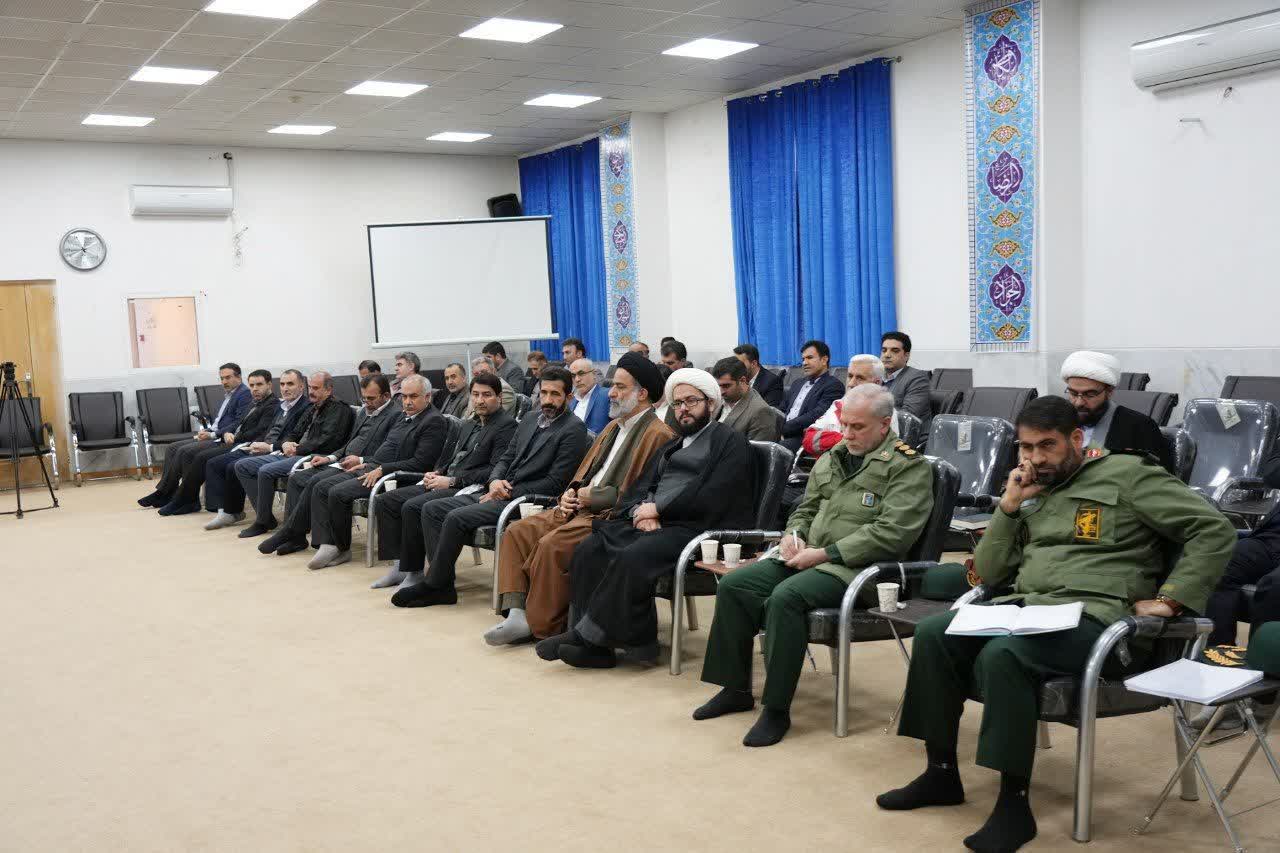 برگزاری جلسه شورای جهاد تبیین استان لرستان