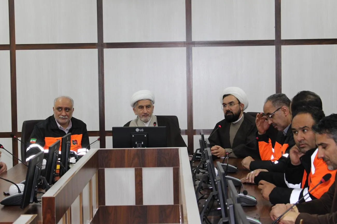 جلسه شورای اقامه نماز اداره کل راهداری و حمل و نقل جاده ای استان سمنان برگزار شد