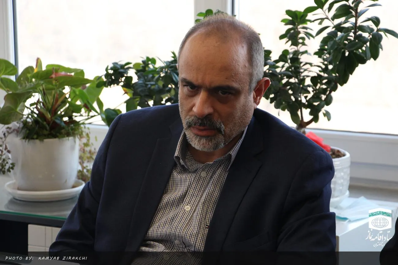 جلسه مدیر ستاد اقامه نماز استان تهران با مدیر کل درمان تامین اجتماعی استان