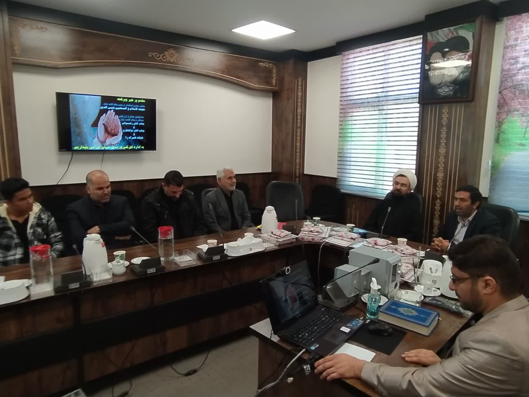 جلسه شورای اقامه نماز اداره کل گمرک استان سمنان برگزار شد