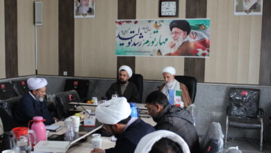 جلسه مدیر ستاد اقامه نماز با مسئولین دفاتر مقام معظم رهبری در 11 دانشگاه استان سمنان برگزار شد