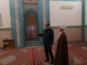 مدیر ستاد اقامه نماز استان با امام جمعه و فرماندار شهرستان گلبهار دیدار کرد