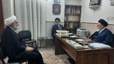 دیدار مدیر ستاد اقامه نماز استان یزد با امام جمعه بخش مرکزی یزد