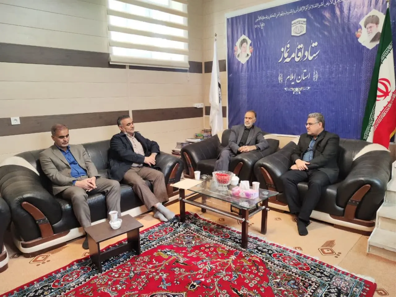 دیدار مدیرکل تعزیرات حکومتی با مدیر ستاد اقامه نماز استان ایلام