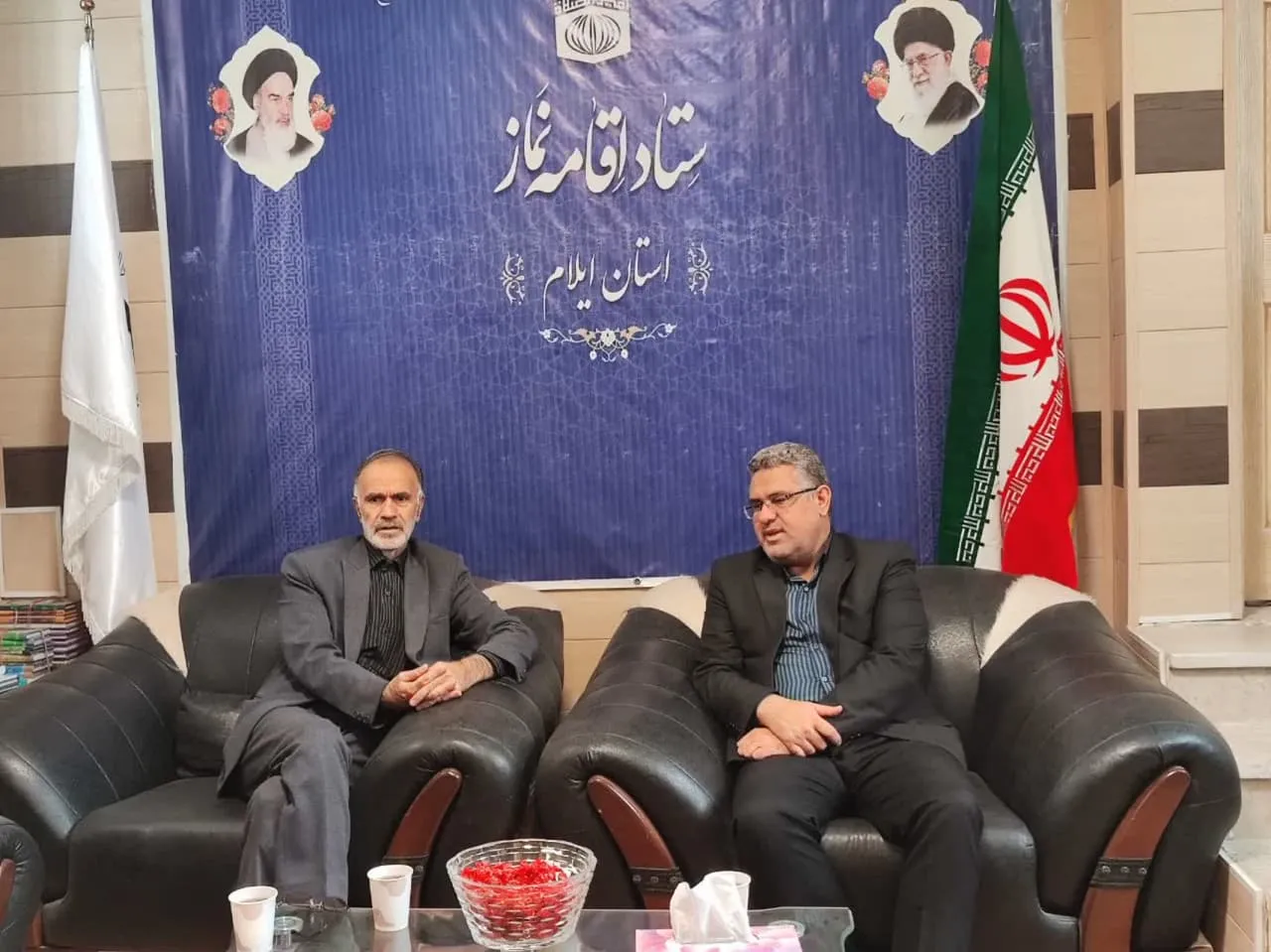 دیدار مدیرکل تعزیرات حکومتی با مدیر ستاد اقامه نماز استان ایلام