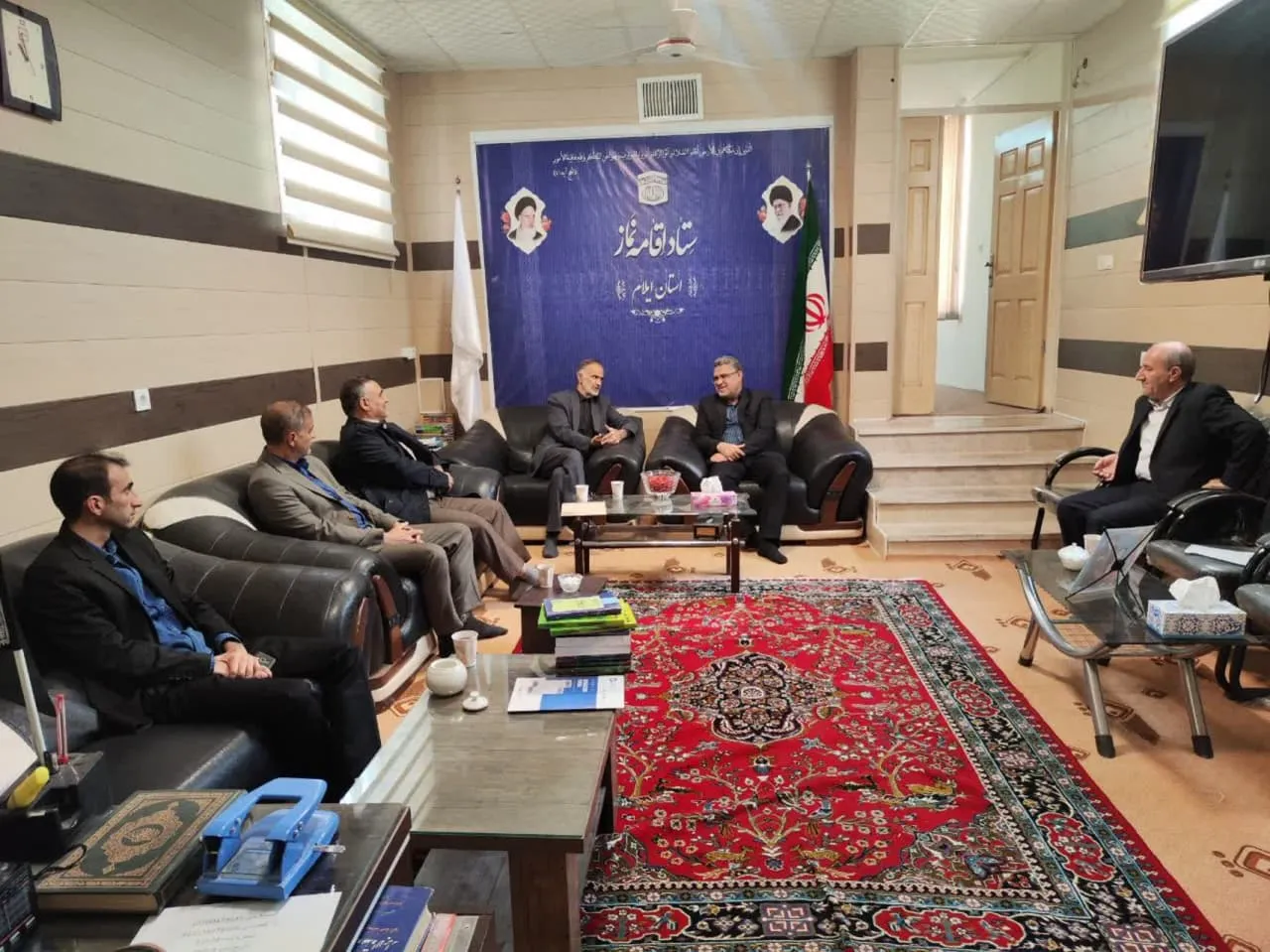 دیدار مدیرکل تعزیرات حکومتی با مدیر ستاد اقامه نماز استان ایلام