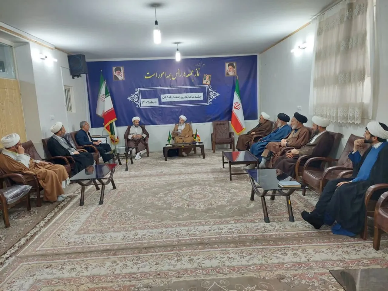 برگزاری جلسه شورای اقامه نماز ائمه جماعات دستگاه اجرایی شهرستان کوهدشت