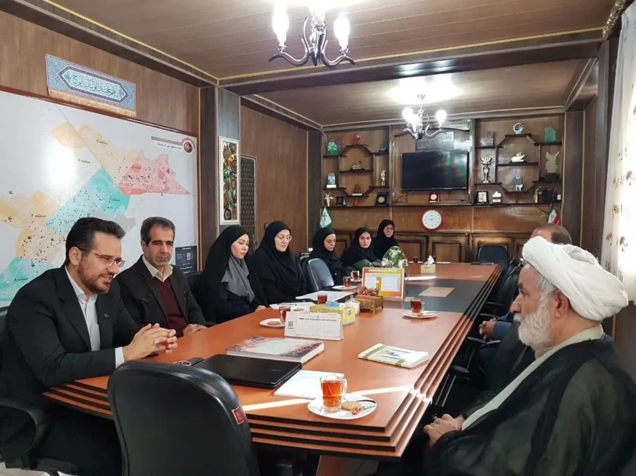 جلسه شورای اقامه نماز کانون پرورش فکری کودکان و نوجوانان کرمانشاه برگزار شد -1