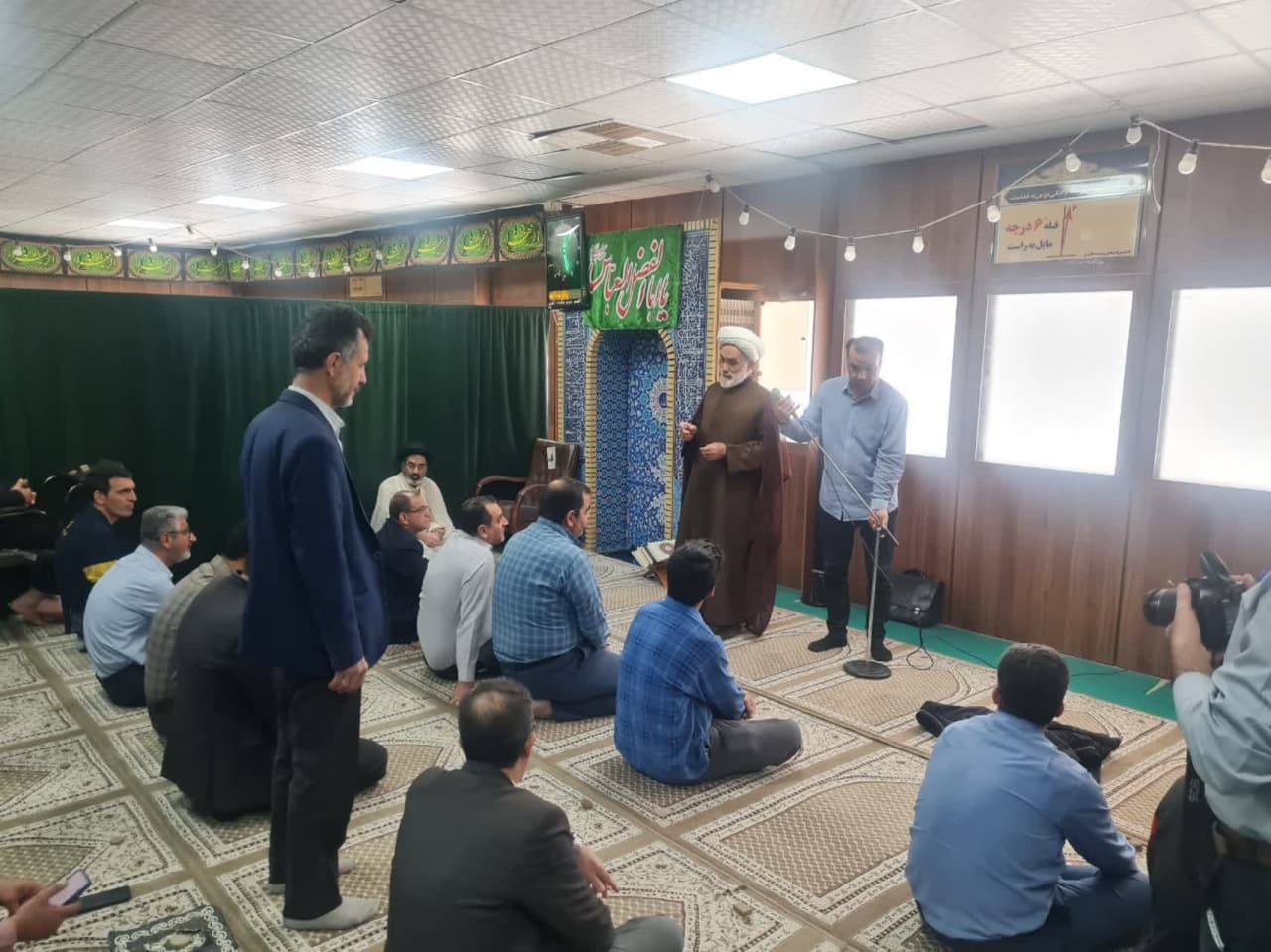 جلسه نشر معارف نماز فارس