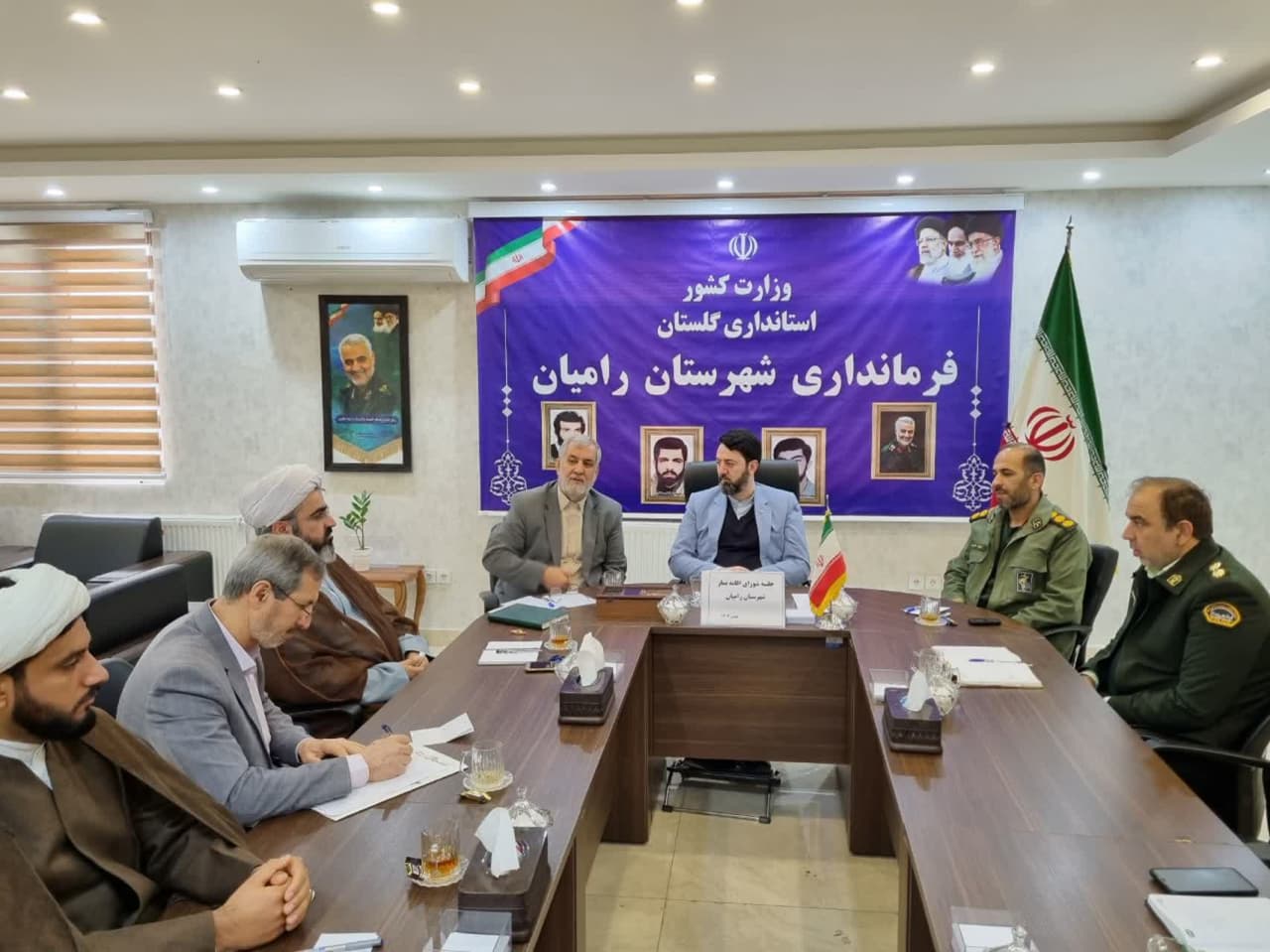 جلسه شورای اقامه نماز شهرستان رامیان،