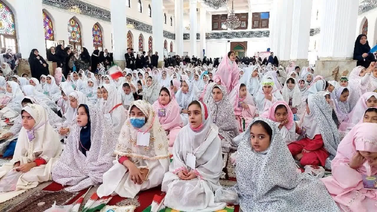 جشن تکلیف دختران پایه سوم رشت