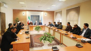 جلسه کمیته نظارت و ساماندهی نمازخانه‌ های بین راهی استان اردبیل