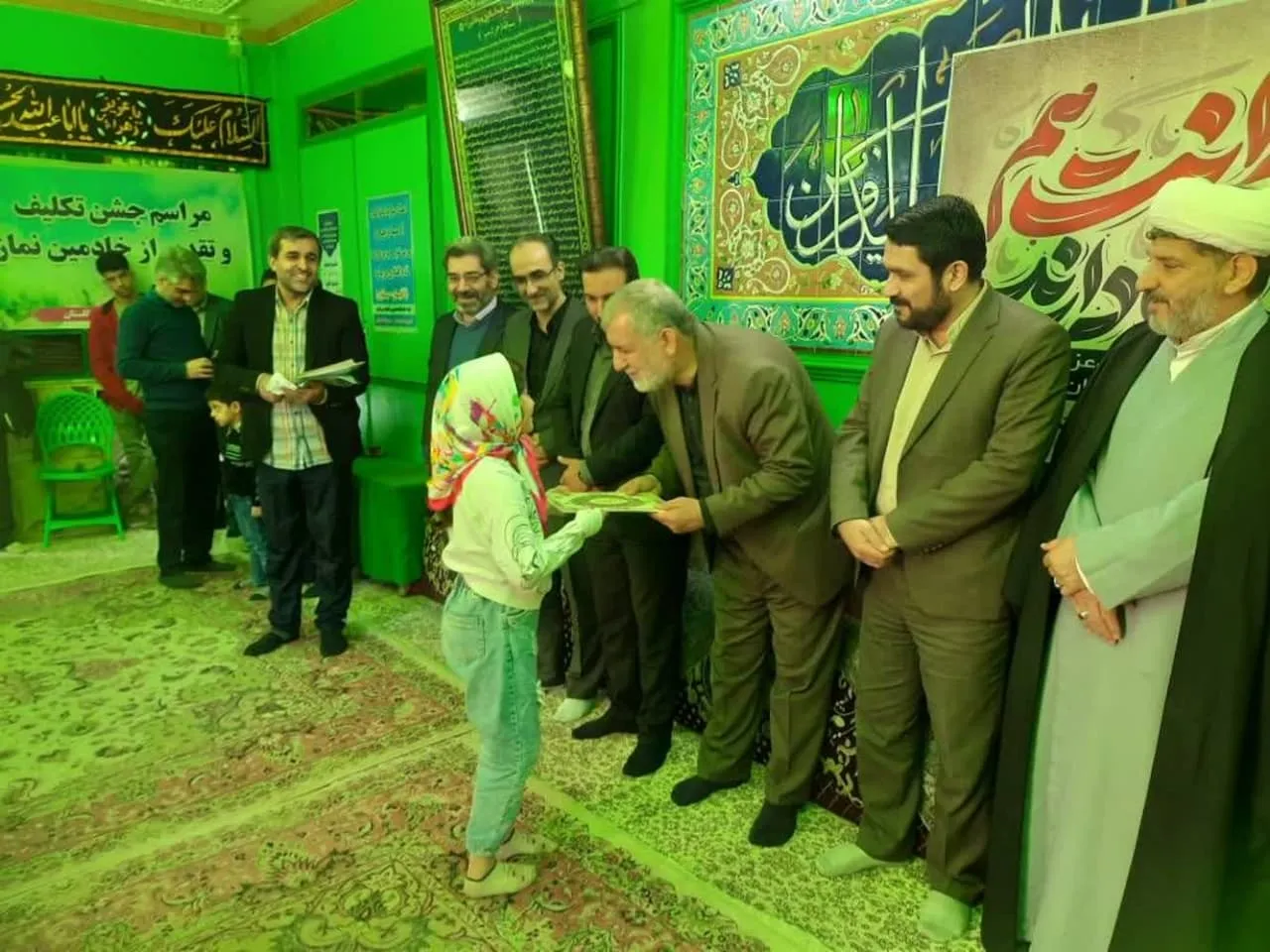 مراسم معنوی جشن عبادت فرزندان کارکنان اداره کل پست گلستان