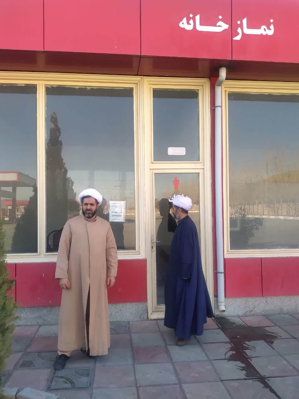 بازدید از نمازخانه های بین راهی محور مواصلاتی تبریز_ عجب شیر