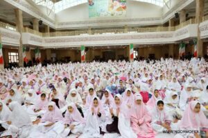جشن تکلیف 2500 دانش آموز دختر کلاس سوم گلستانی