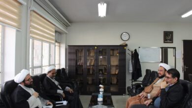 مدیر ستاد اقامه نماز با رئیس دانشگاه فرهنگیان استان مرکزی دیدار کرد