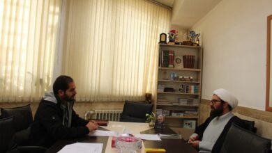 مدیر ستاد اقامه نماز با مسئول کانون های فرهنگی هنری مساجد استان مرکزی دیدار کرد