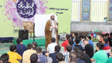 مدیر ستاد اقامه نماز استان مرکزی از معتکفین در مساجد بازدید کرد