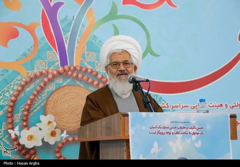 جشن تکلیف بزرگ 1500 نفری دانش آموزان مکلف دختر زنجانی .