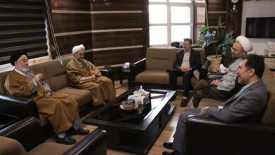 مدیر ستاد اقامه نماز استان قزوین با مدیرکل امور اقتصاد و دارایی استان دیدار کرد