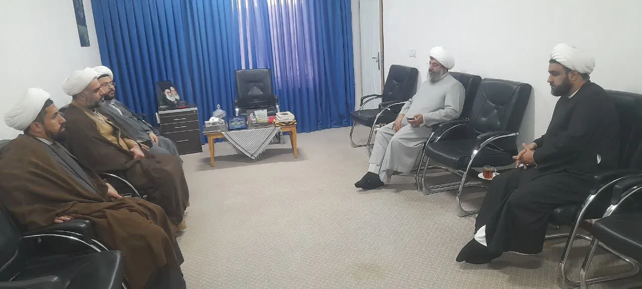 دیدار مدیر ستاد اقامه نماز با امام جمعه شهرستان ساوجبلاغ