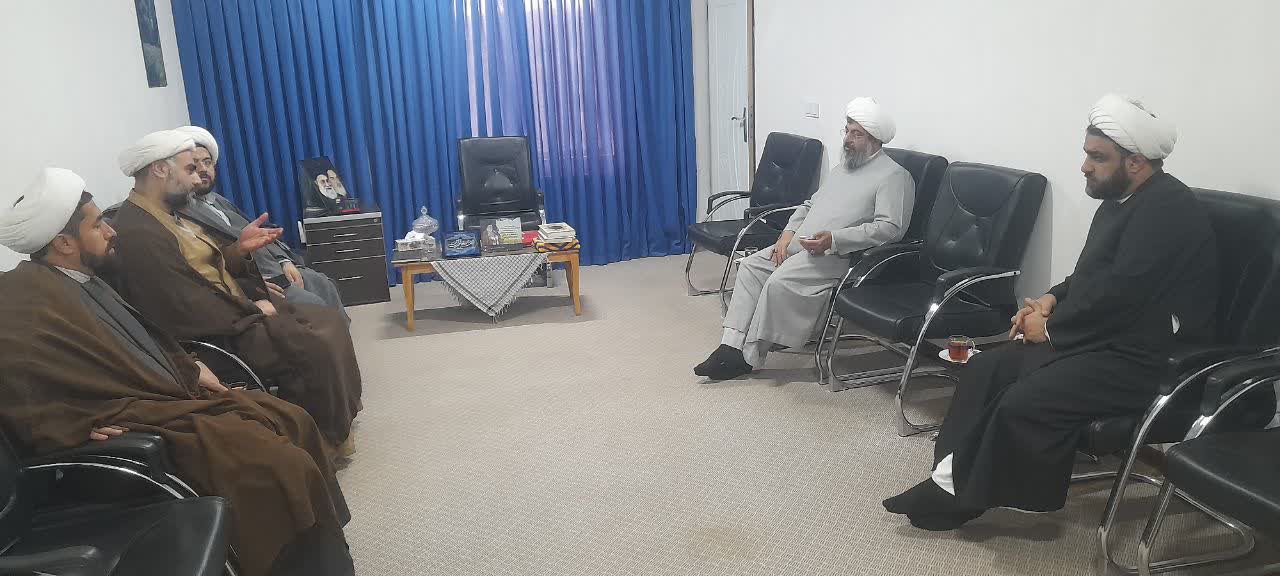 دیدار مدیر ستاد اقامه نماز با امام جمعه شهرستان ساوجبلاغ