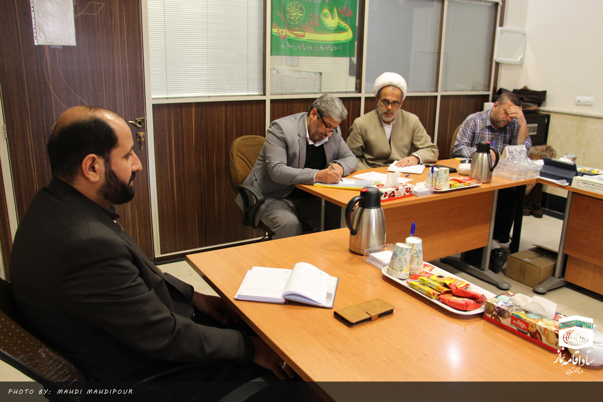 دیدار رئیس اداره قرآن، عترت و نماز آموزش و پرورش شهر تهران با مدیر اقامه نماز استان