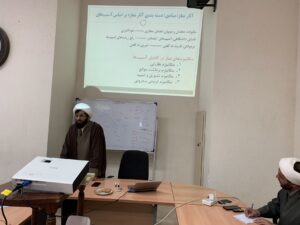 چهارمین جلسه دوره تخصصی معراج در هتل نماز مشهد برگزار شد