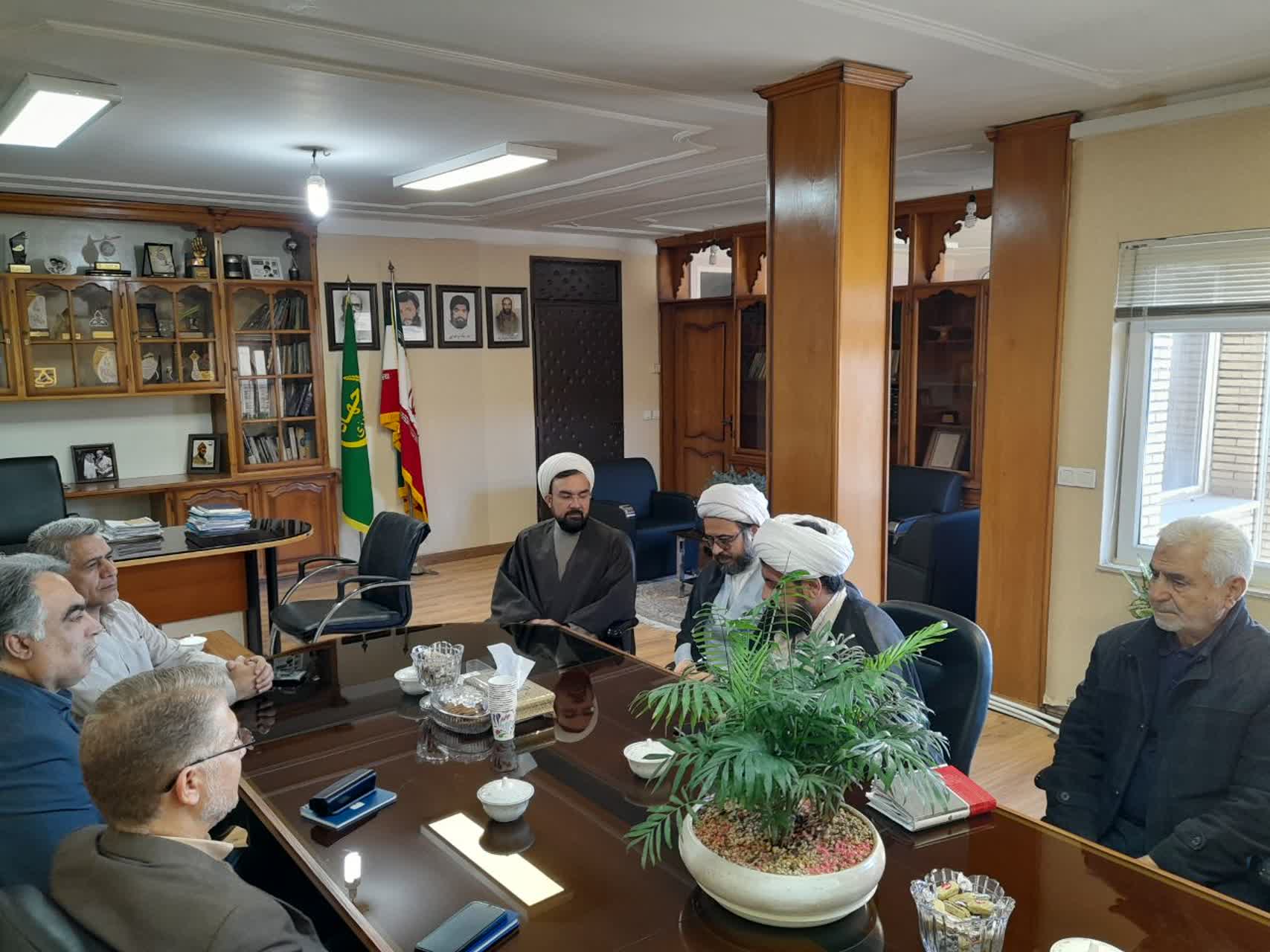 جلسه شورای اقامه نماز سازمان جهاد کشاورزی استان سمنان برگزار شد